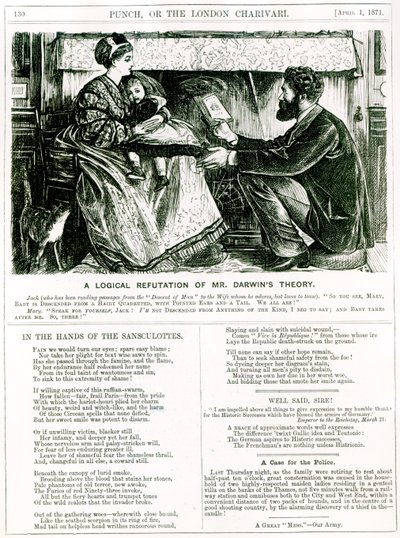 1871年4月1日“打孔”对达尔文先生理论的逻辑驳斥 作者 英语学校